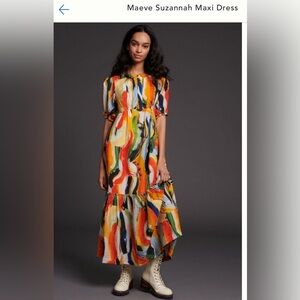 Anthropologie Maeve Suzannah Maxi